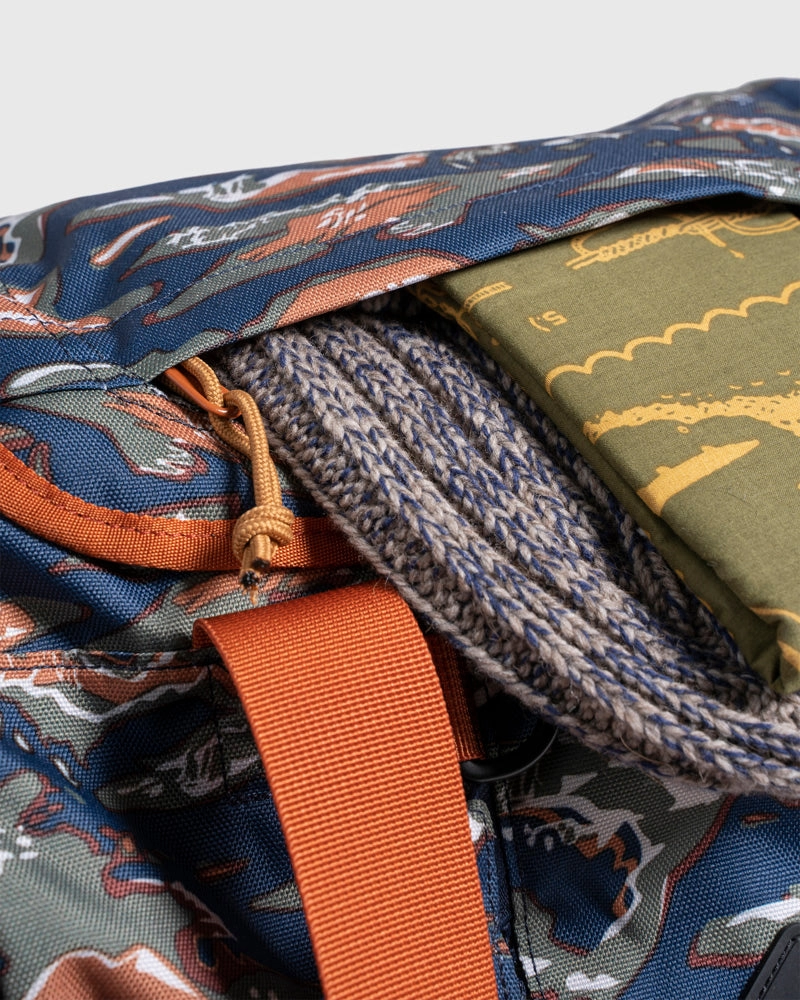 (R)evolution™ 27L Mini Duffle - Cardinal. Lakeside Camo