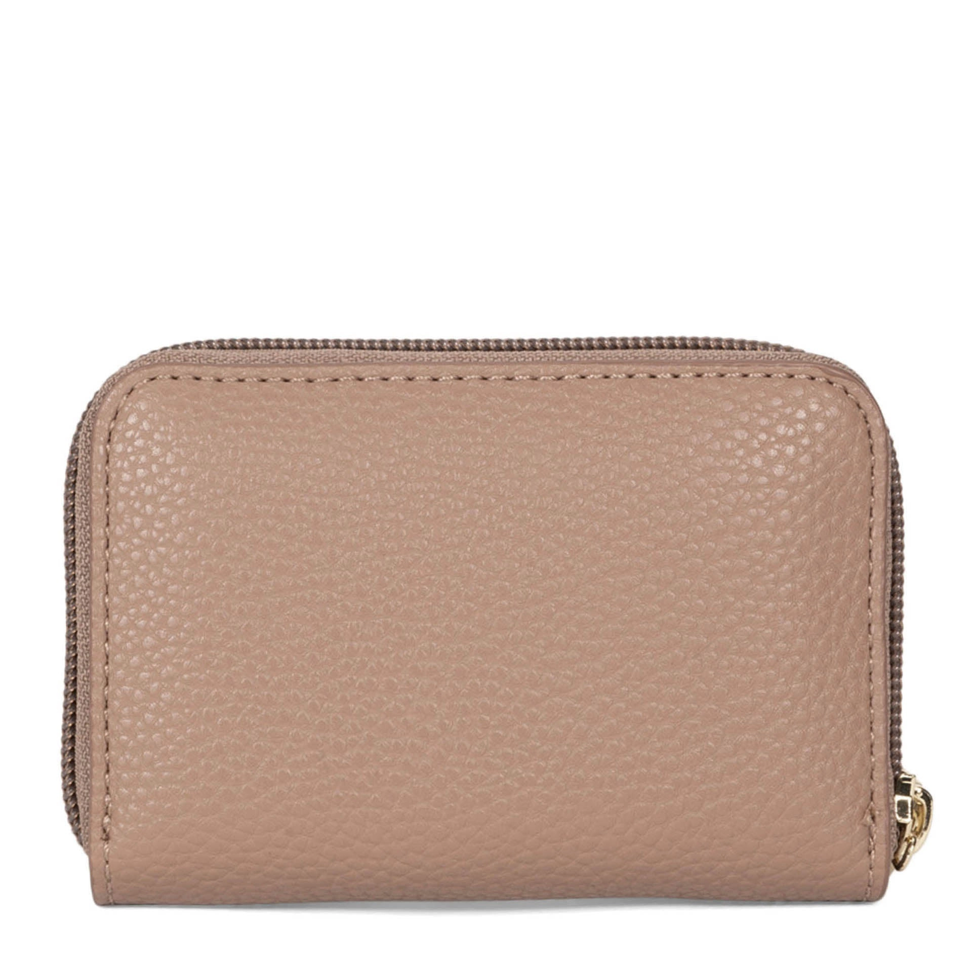 Riona Ketty Pebbled RFID Small Zip Around Taupe