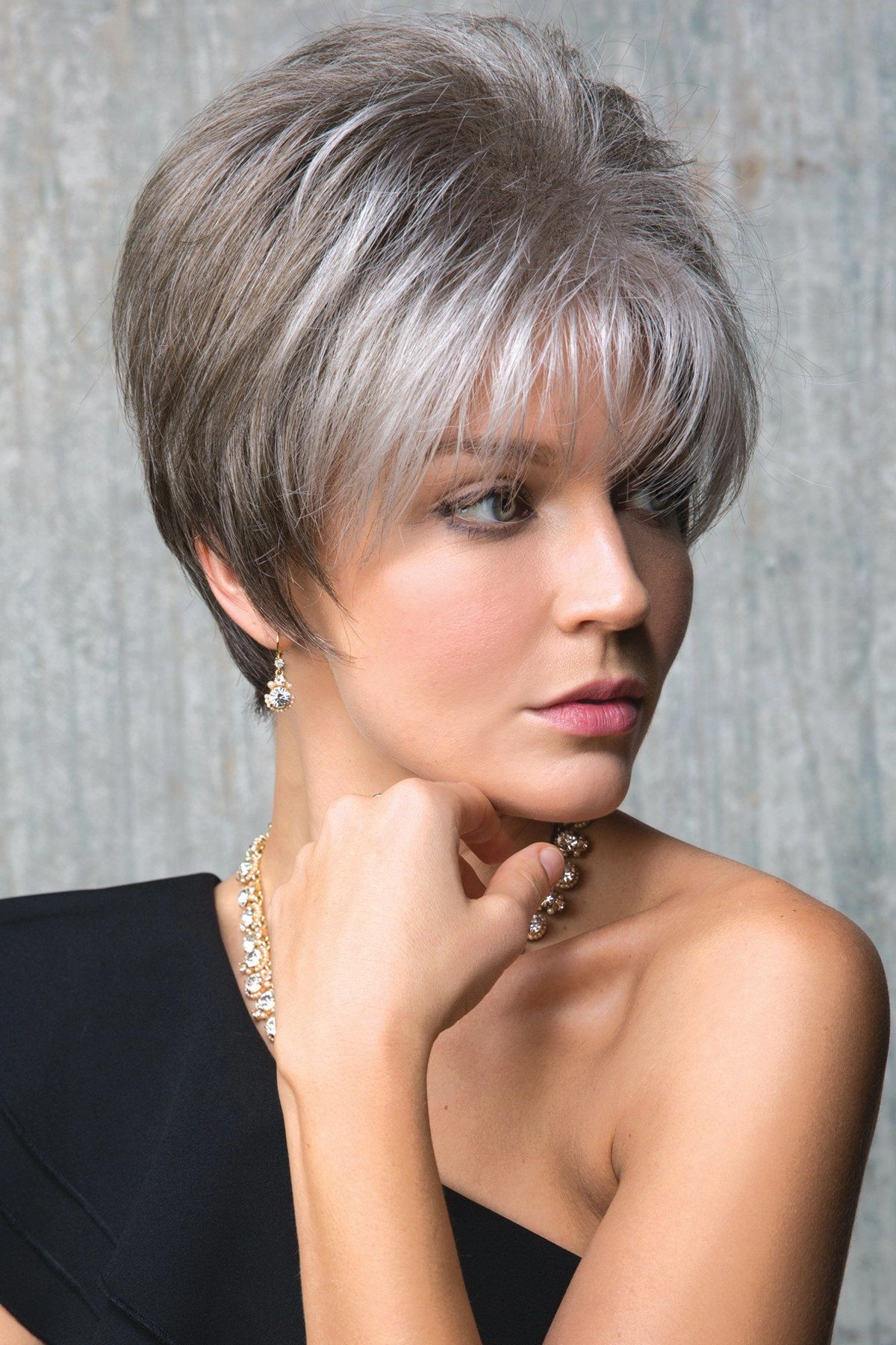 Sale - Rene of Paris Wigs - Samy #2340 - Color: Marble Brown