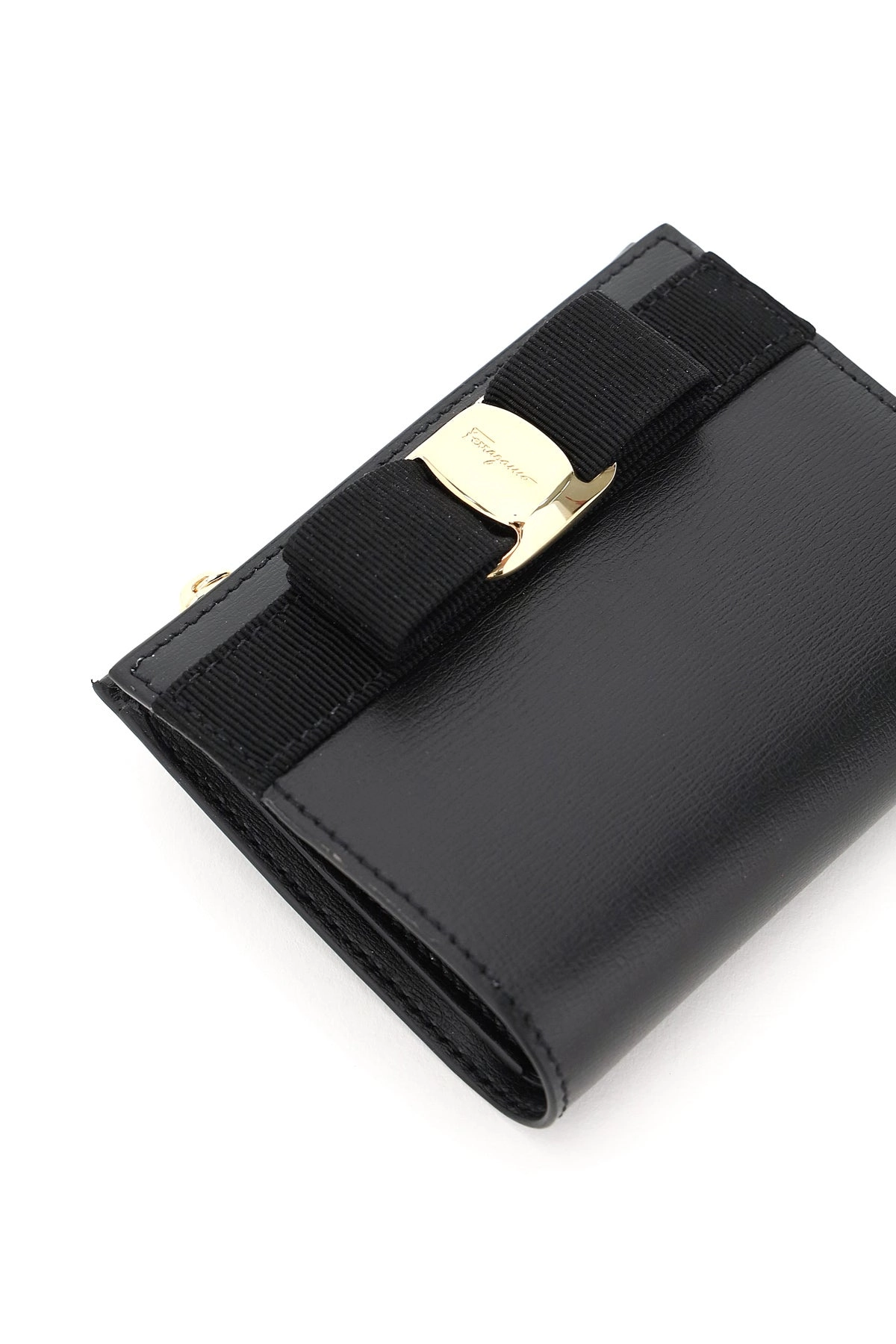 Salvatore Ferragamo Vara Bow Compact Wallet