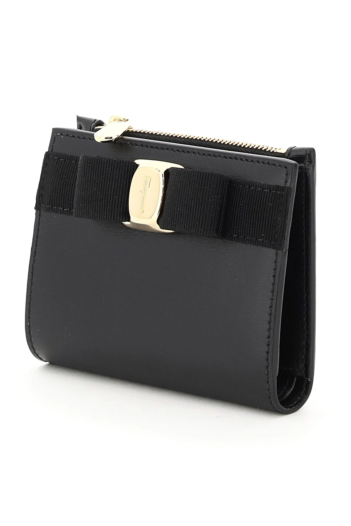 Salvatore Ferragamo Vara Bow Compact Wallet