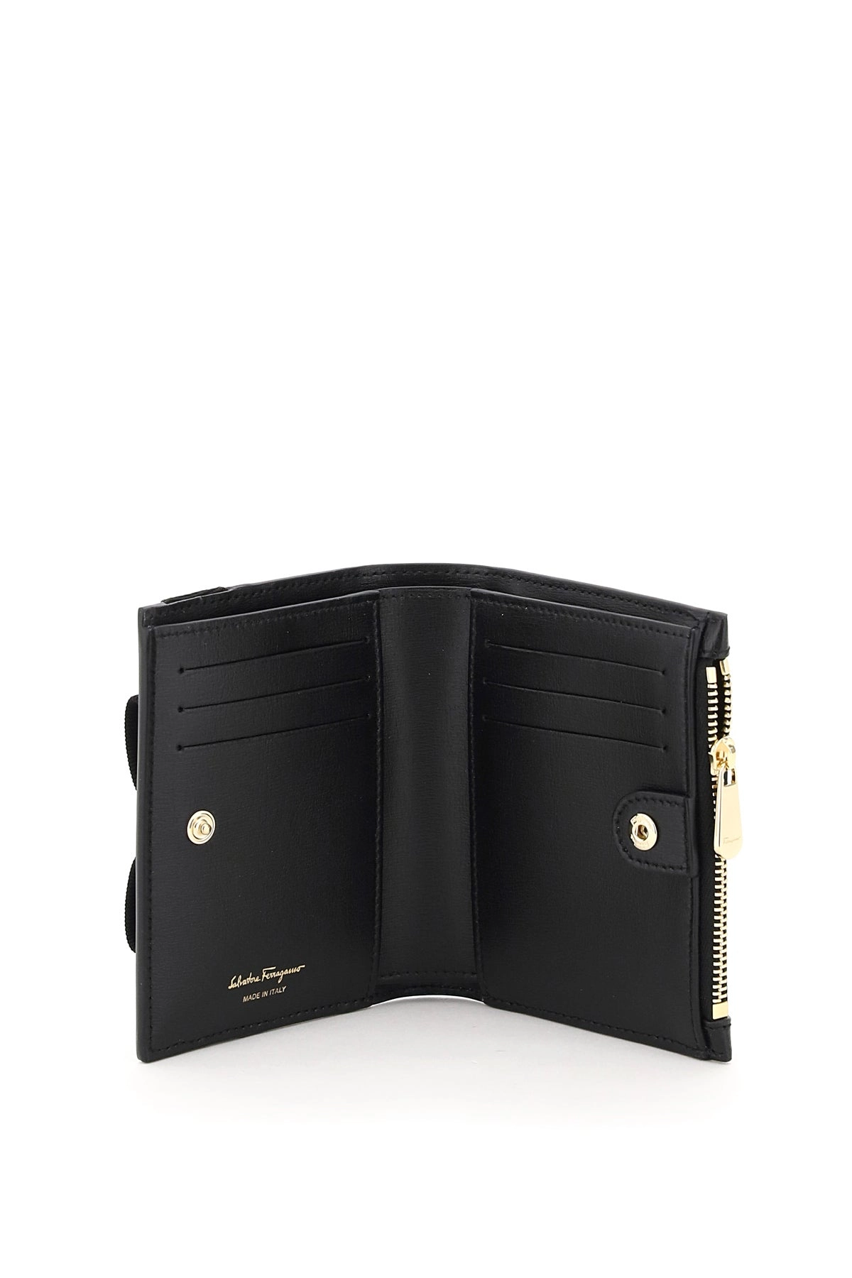 Salvatore Ferragamo Vara Bow Compact Wallet
