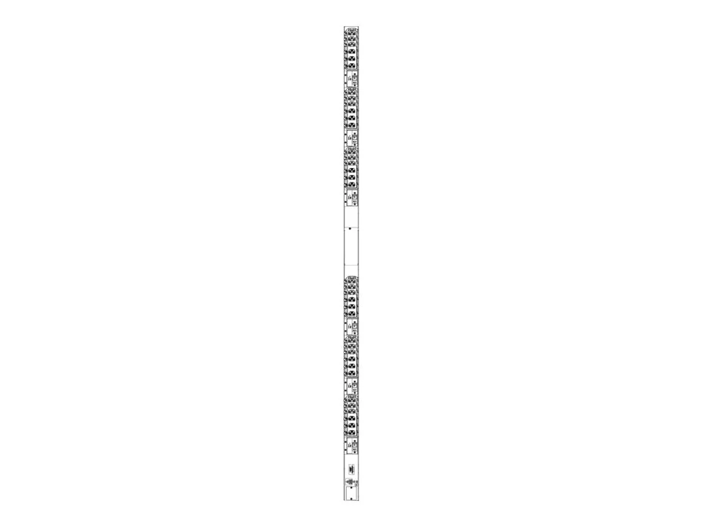 Server Technology PRO3X Switched POPS PDU C3WG36RL-GPJE2MT2 - Power distribution unit (rack-mountable) - AC 415 V - 17.3 kW -