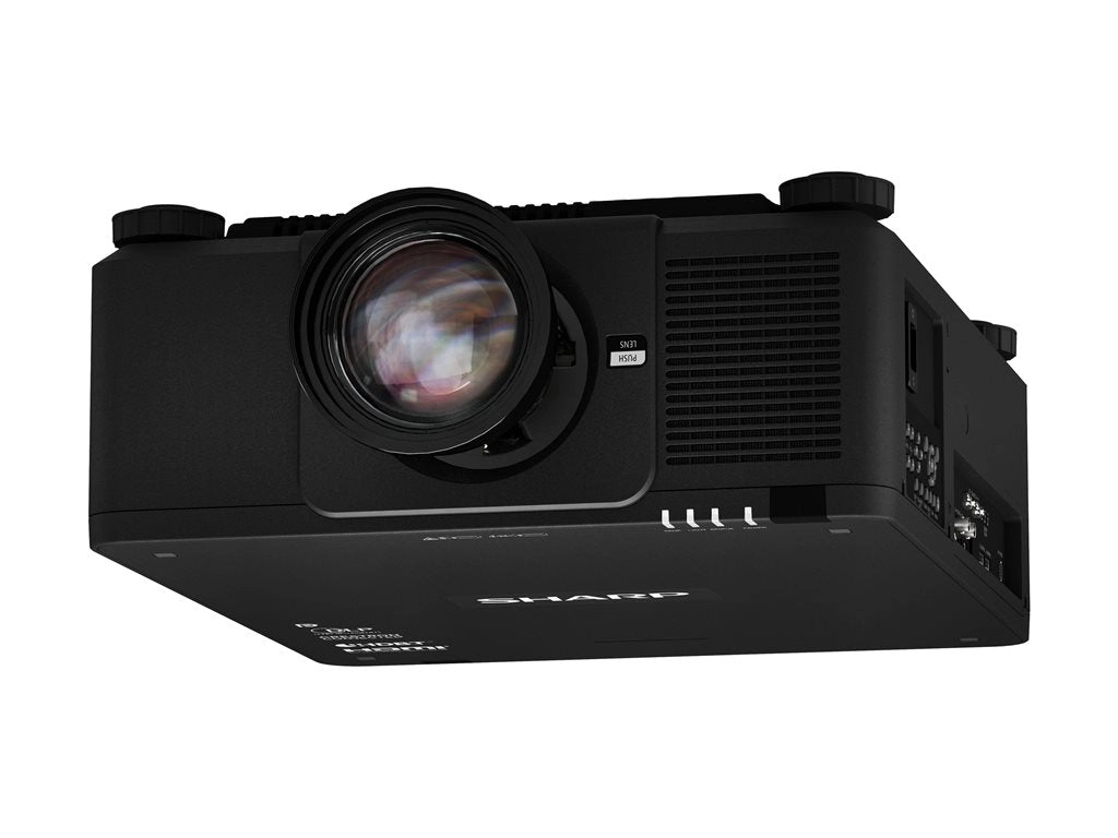 Sharp XP-X141Q - DLP projector - portable - 13500 lumens - WUXGA (1920 x 1200) - 4K - LAN - black XP-X141Q-B
