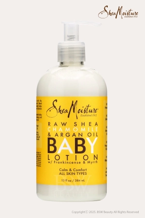 SHEA MOISTURE RAW SHEA CHAMOMILE & ARGAN OIL BABY  LOTION 13oz