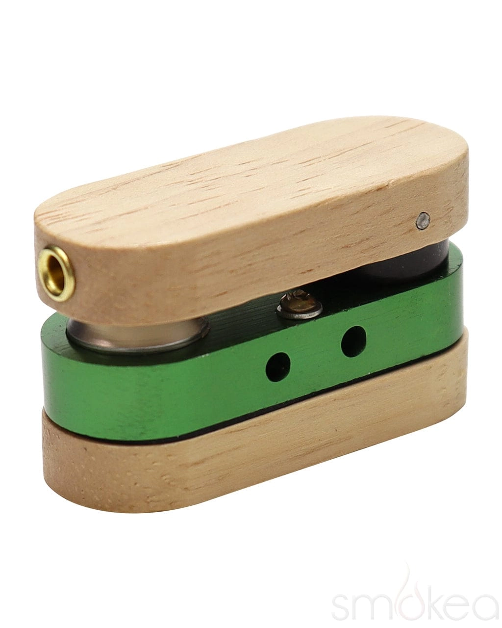 SMOKEA Rotatable Wood Pocket Pipe