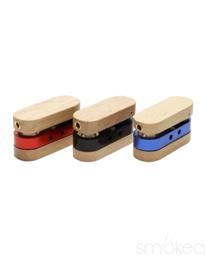 SMOKEA Rotatable Wood Pocket Pipe