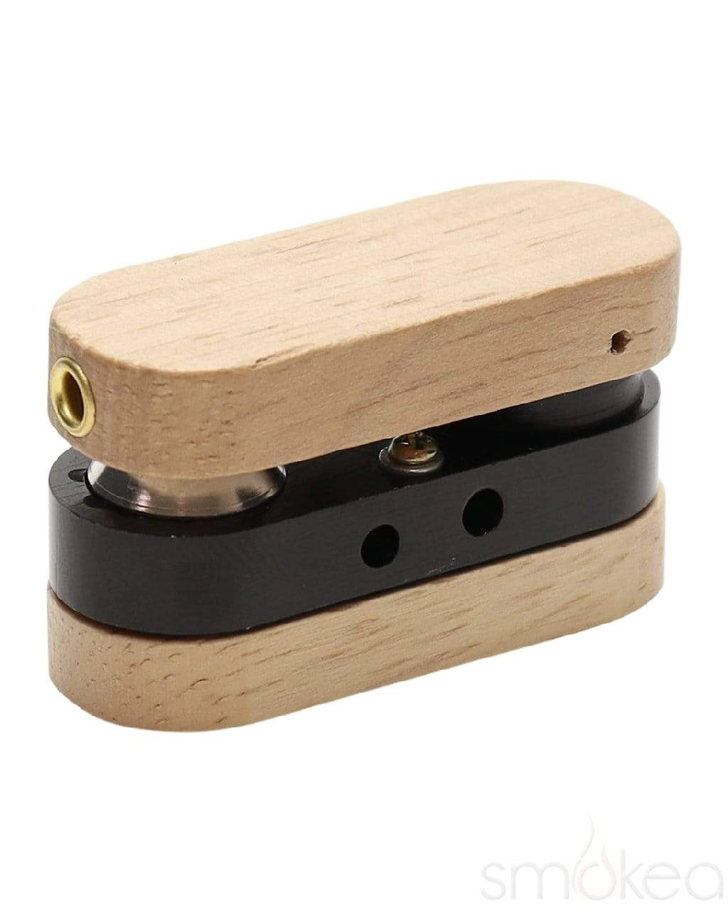 SMOKEA Rotatable Wood Pocket Pipe