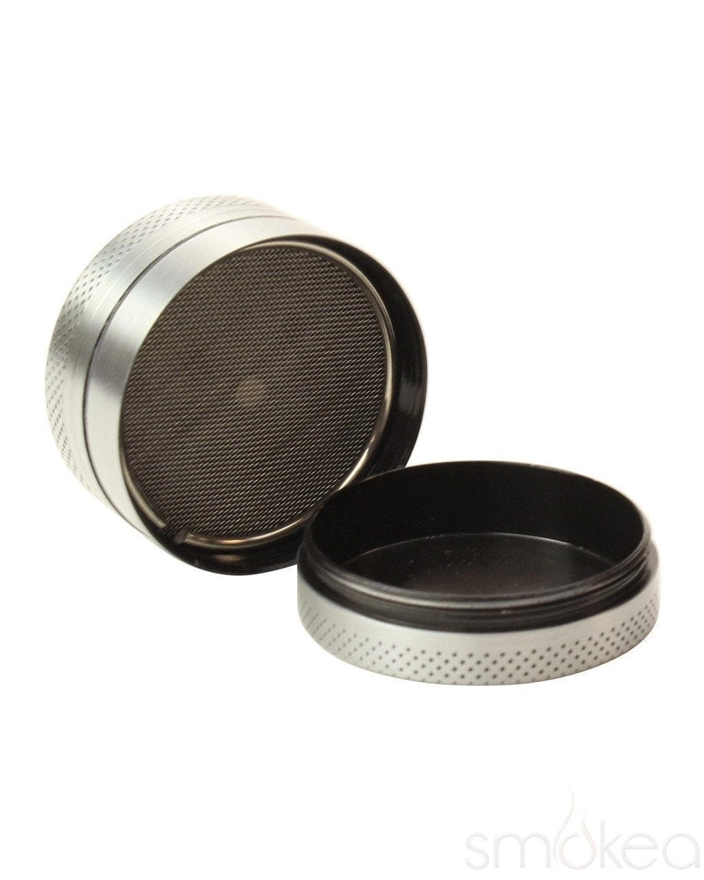 SMOKEA Silver Leaf 1.5" 3pc Grinder