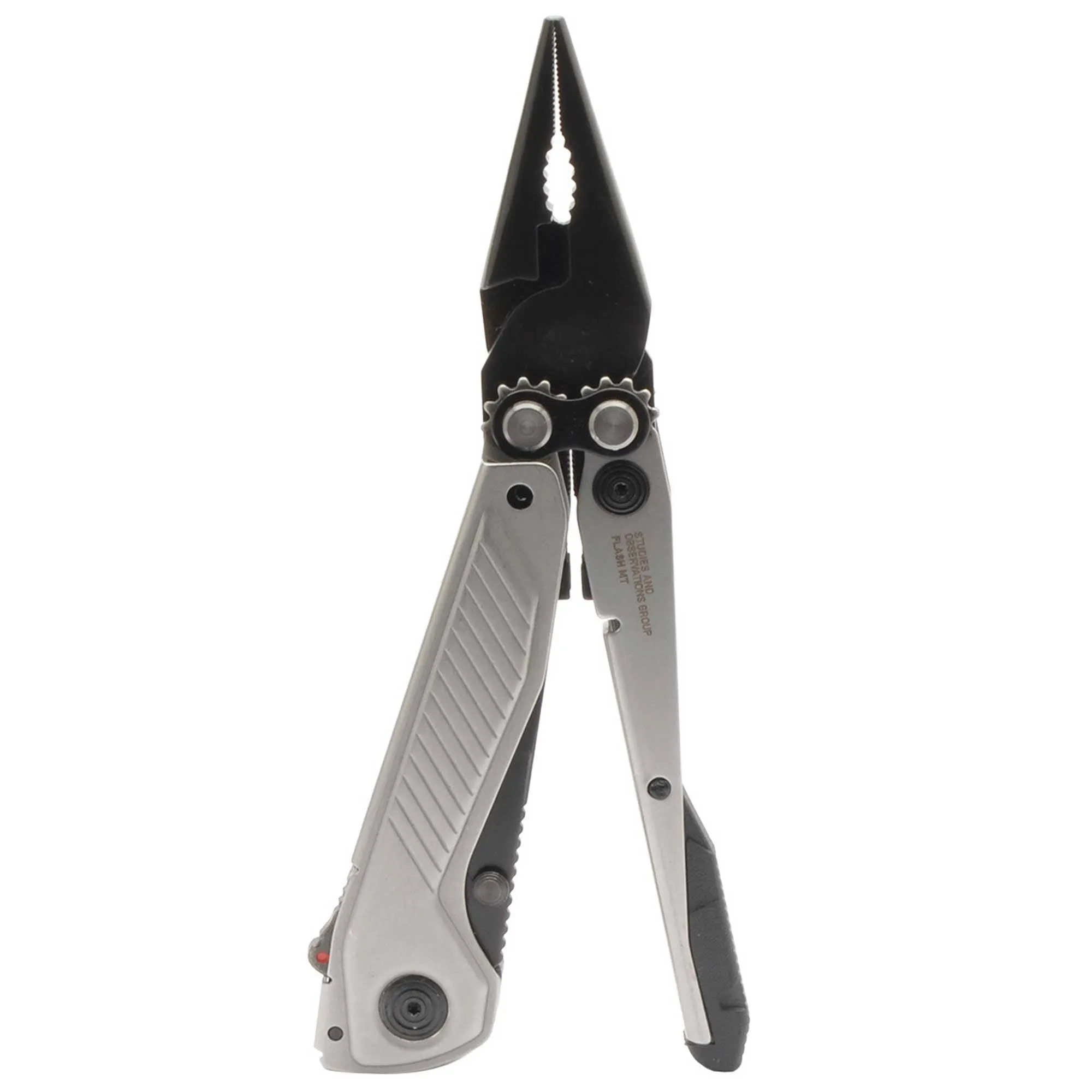 SOG Multi-Tool - Flash MT CRYO D2 Silver and Black Stainless Steel Blade | 29-55-01-41