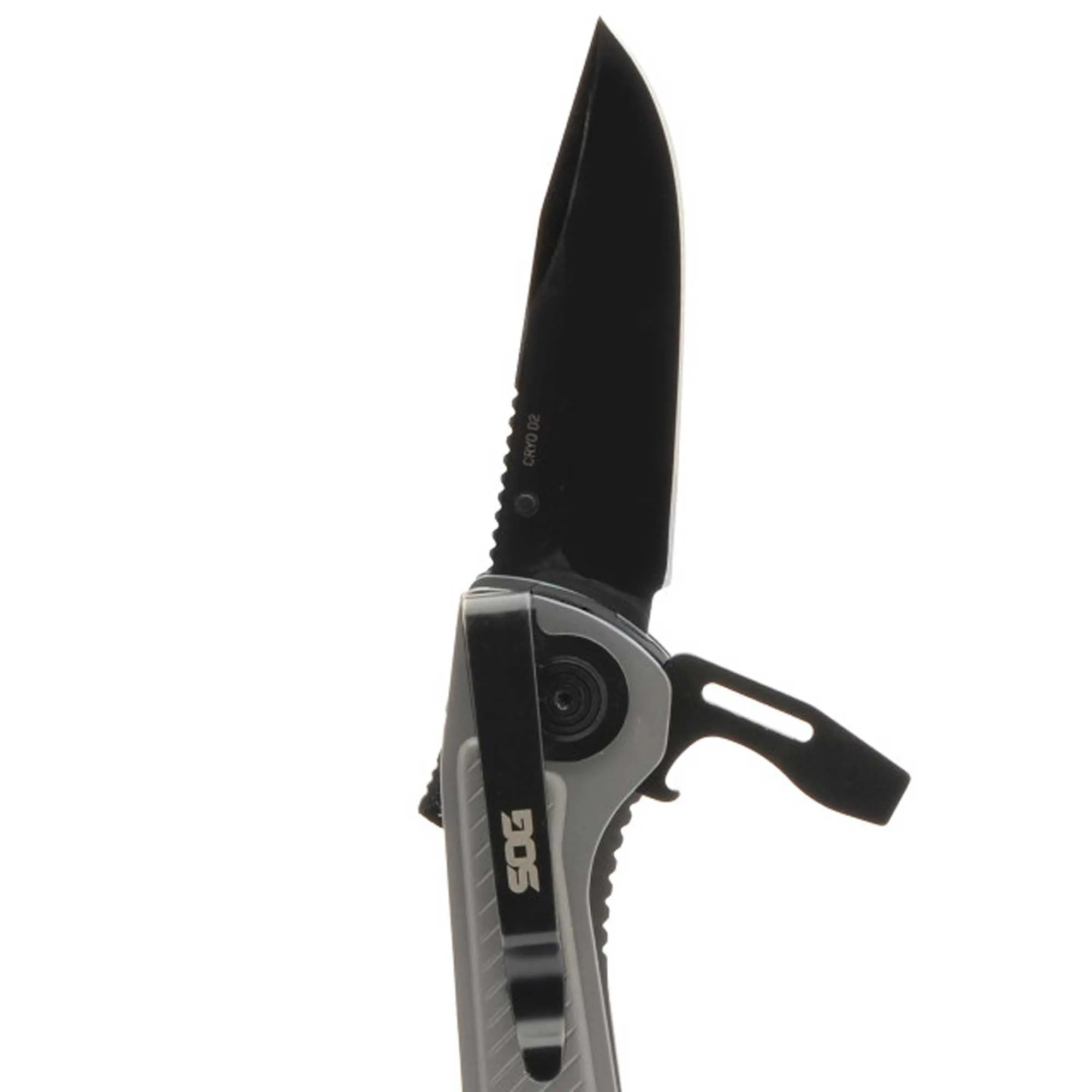 SOG Multi-Tool - Flash MT CRYO D2 Silver and Black Stainless Steel Blade | 29-55-01-41