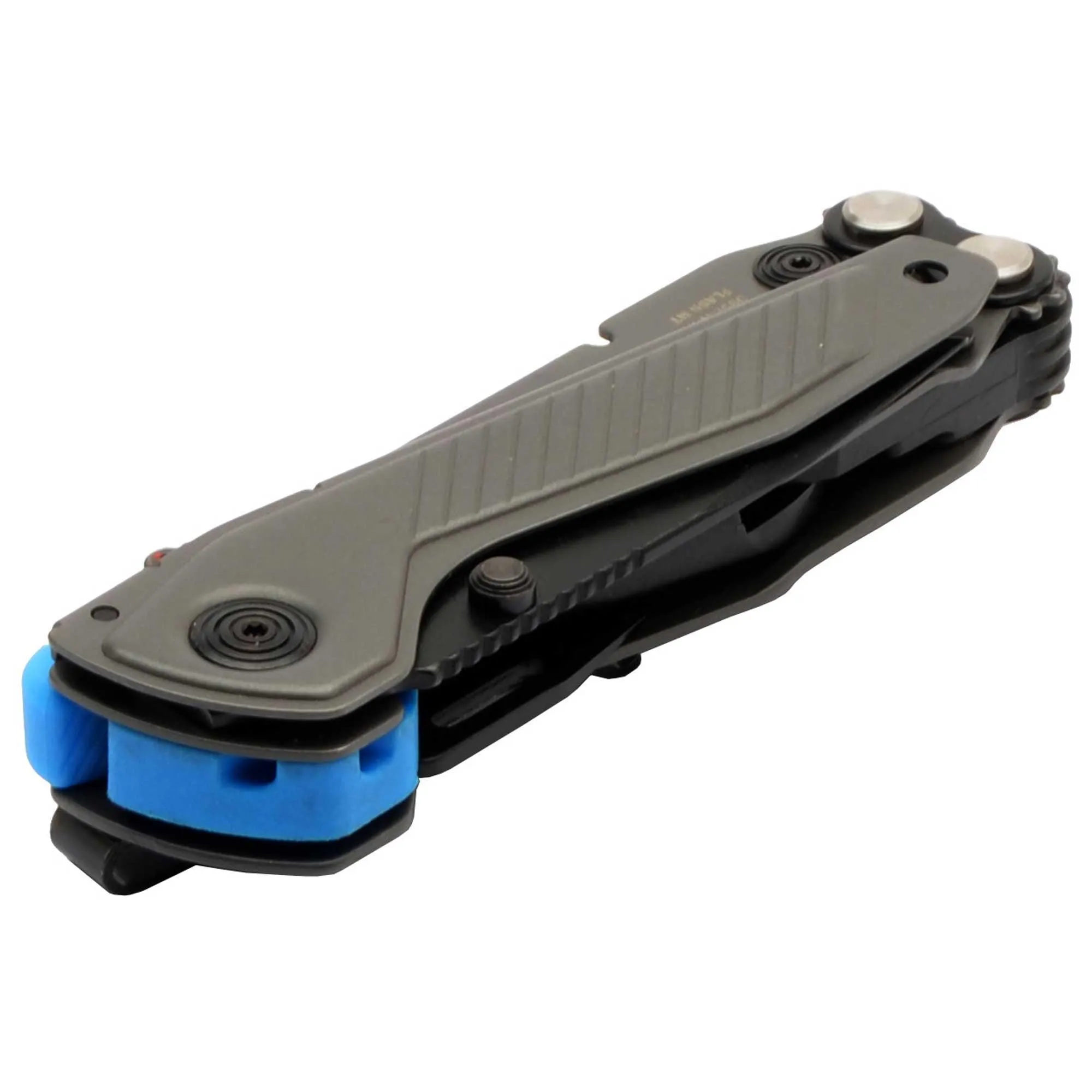 SOG Pliers - Flash MT Black Oxide Steel Clip Point Blade with SS Handle | 29-55-02-41