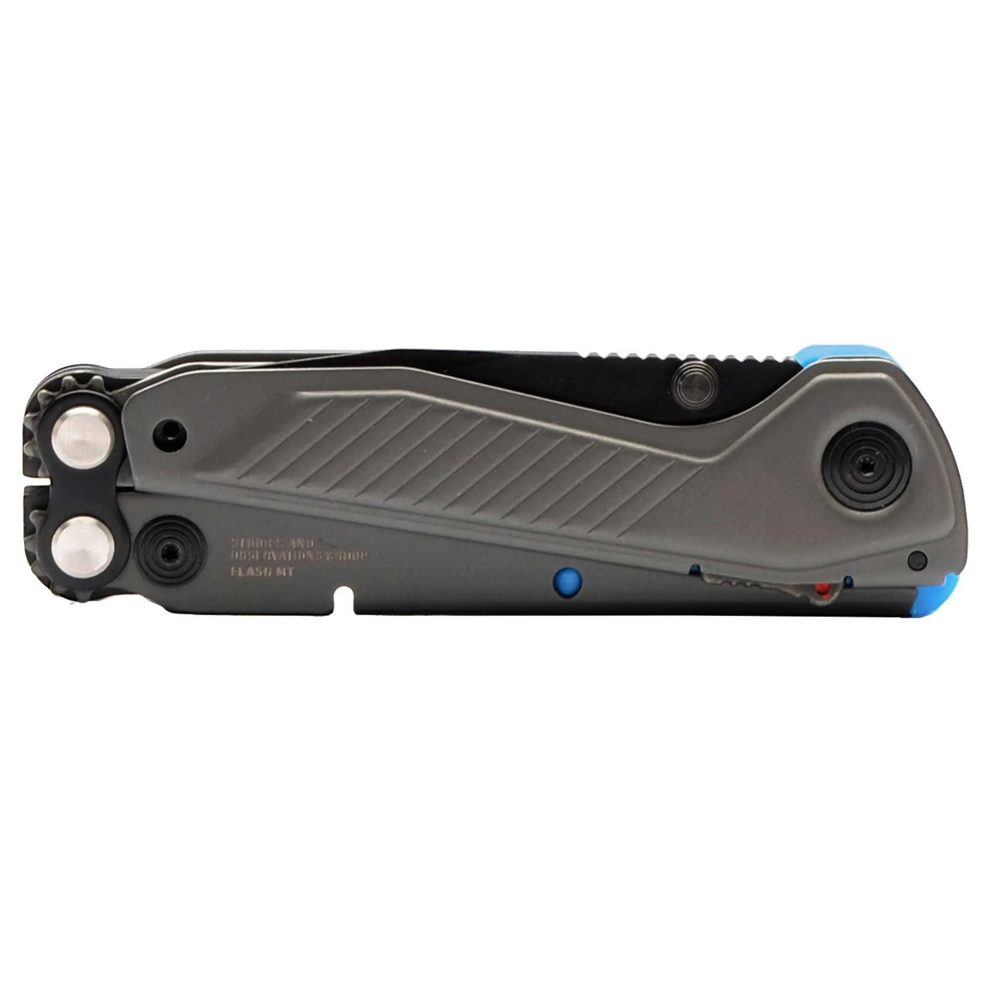 SOG Pliers - Flash MT Black Oxide Steel Clip Point Blade with SS Handle | 29-55-02-41