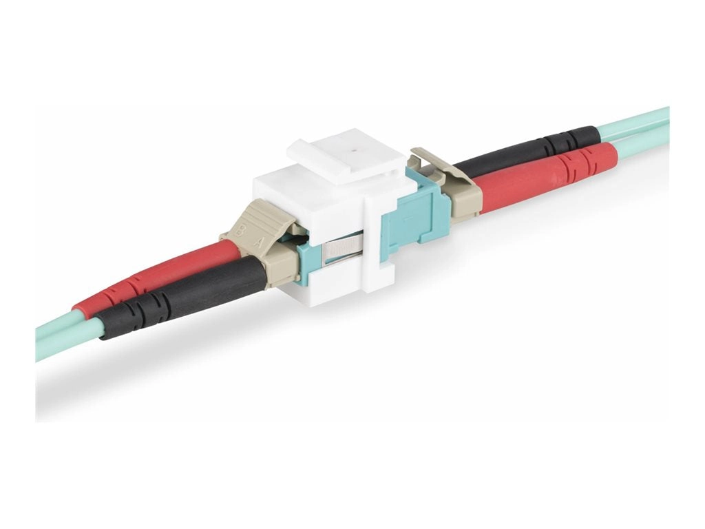 StarTech.com LC to LC Coupler, LC Fiber Coupler, LC/UPC Keystone Jack, Fiber Optic LC Keystone Coupler for Patch Panel - LC to DMFKSLCLCCOUPLER
