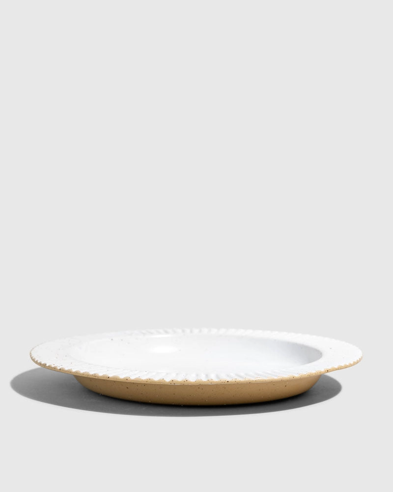 Stoneware Stackable Plate