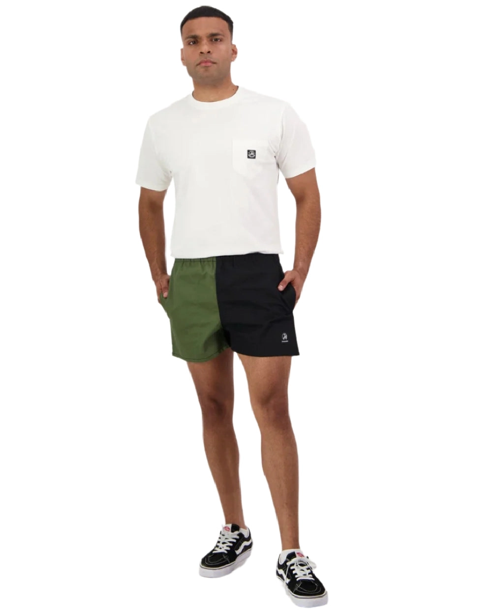 Swanndri Mens Chequered Rugby Shorts
