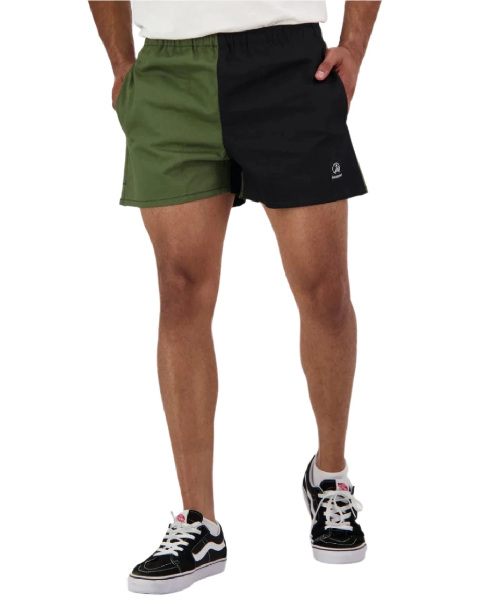 Swanndri Mens Chequered Rugby Shorts
