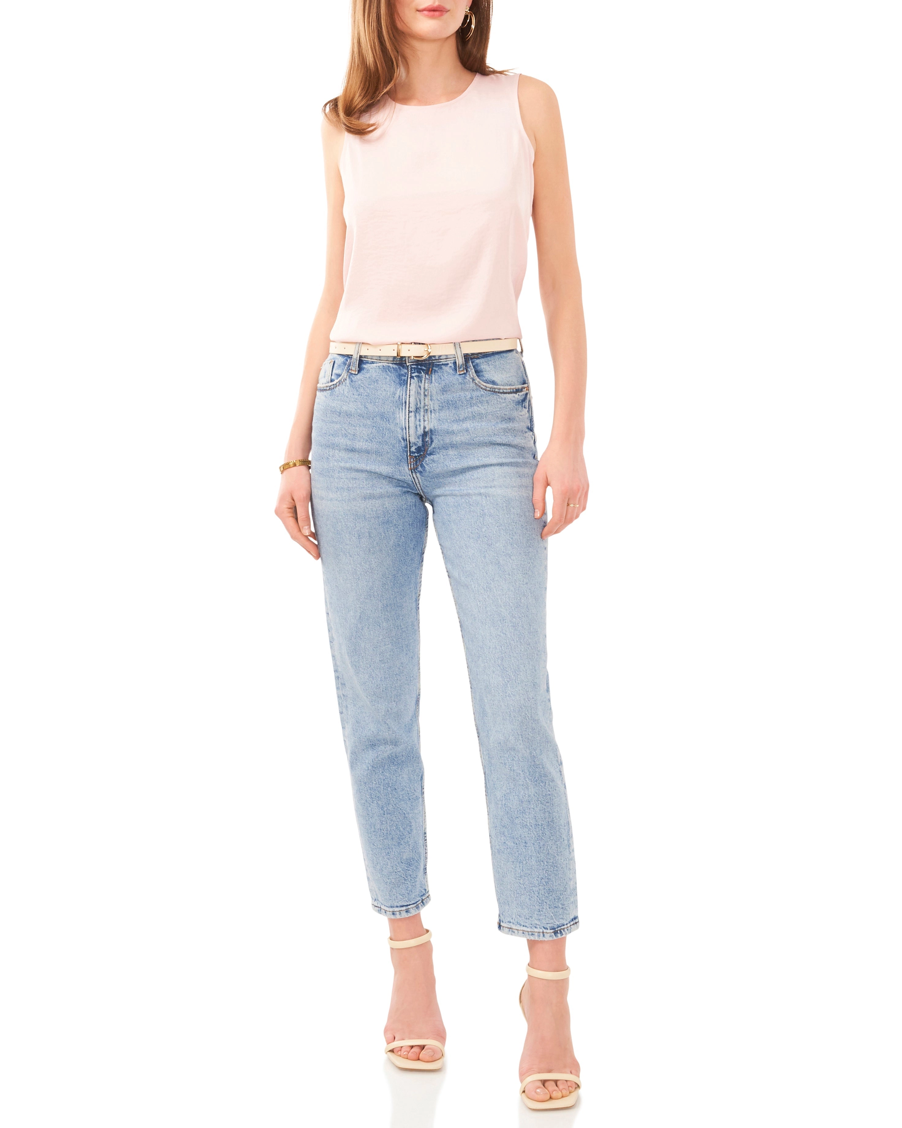 Textured Sleeveless Top