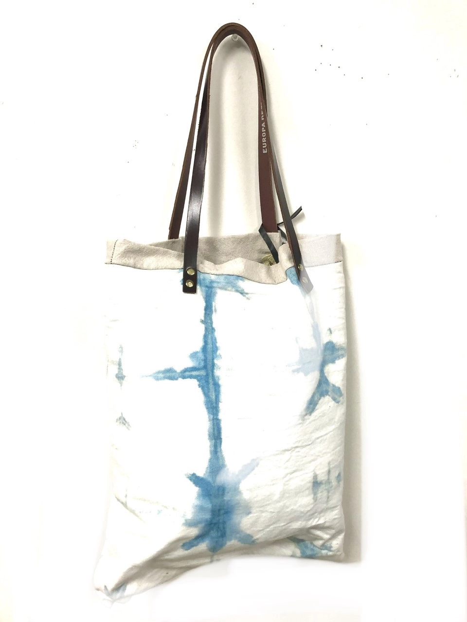 The Indigo Shibori tote