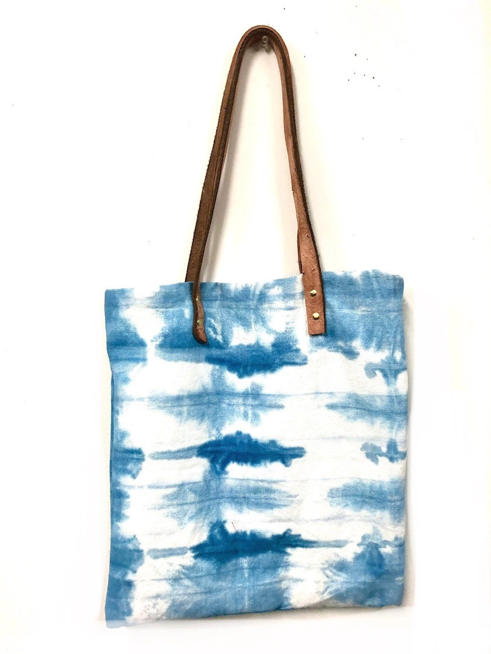 The Indigo Shibori tote