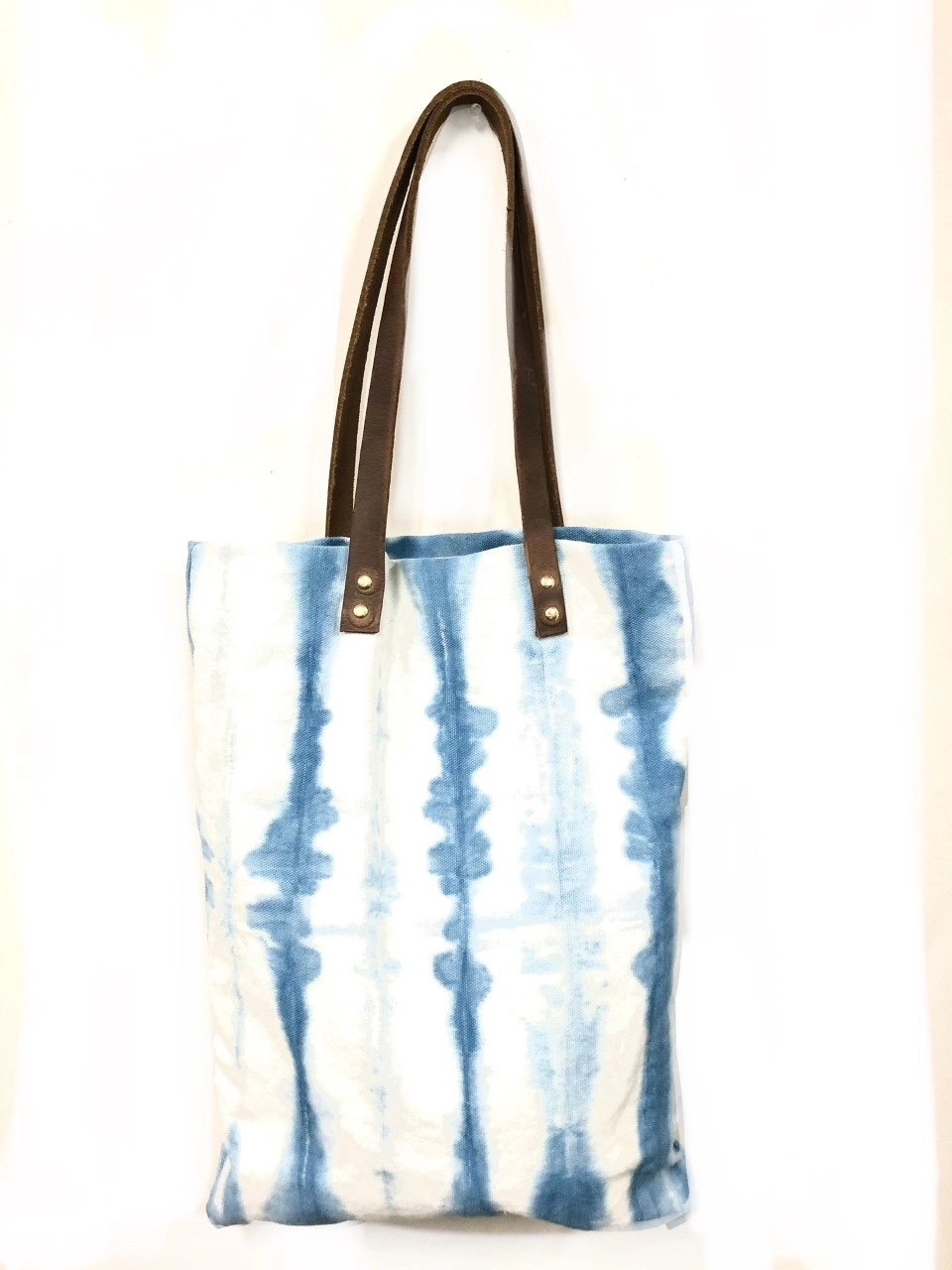 The Indigo Shibori tote