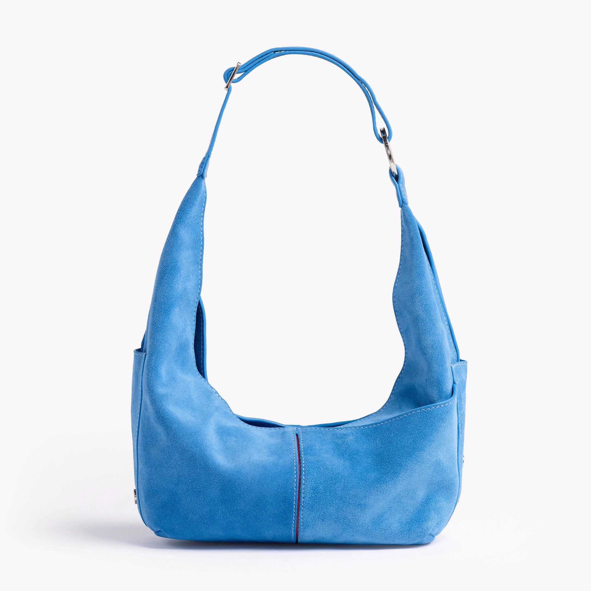 Tom Zip | Hydrangea Suede/Silver | Med