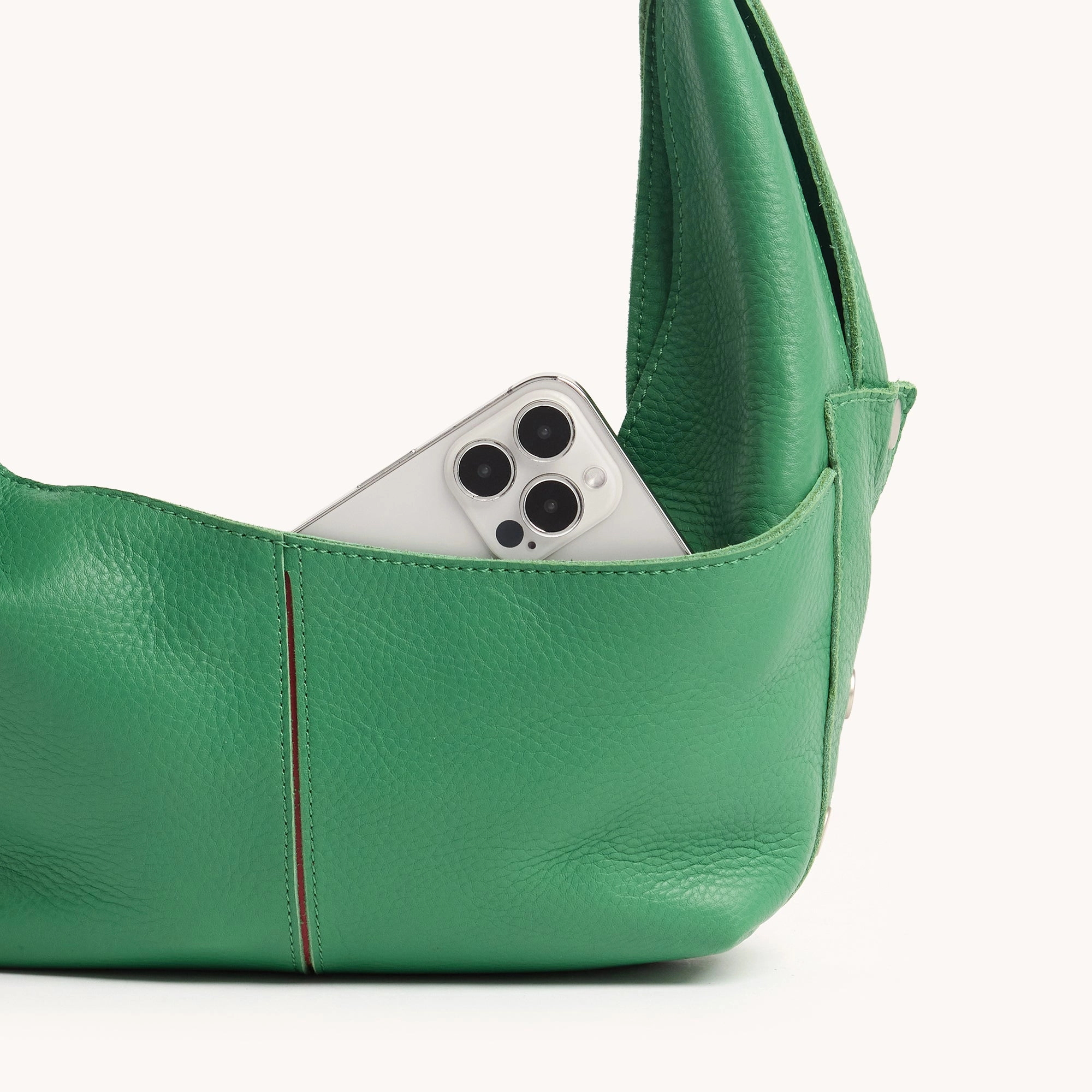 Tom Zip | Lime Zest/Brushed Silver | Med