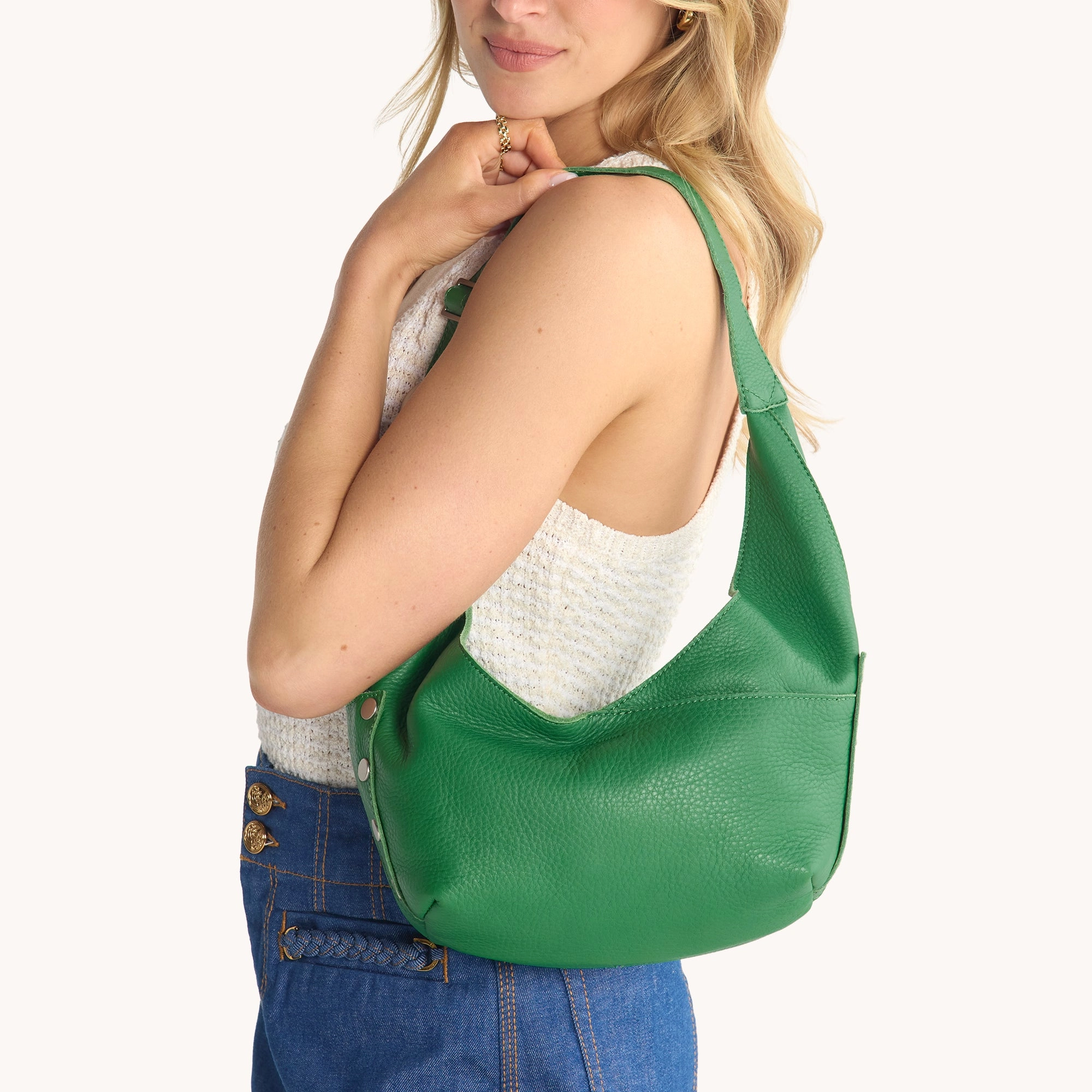 Tom Zip | Lime Zest/Brushed Silver | Med