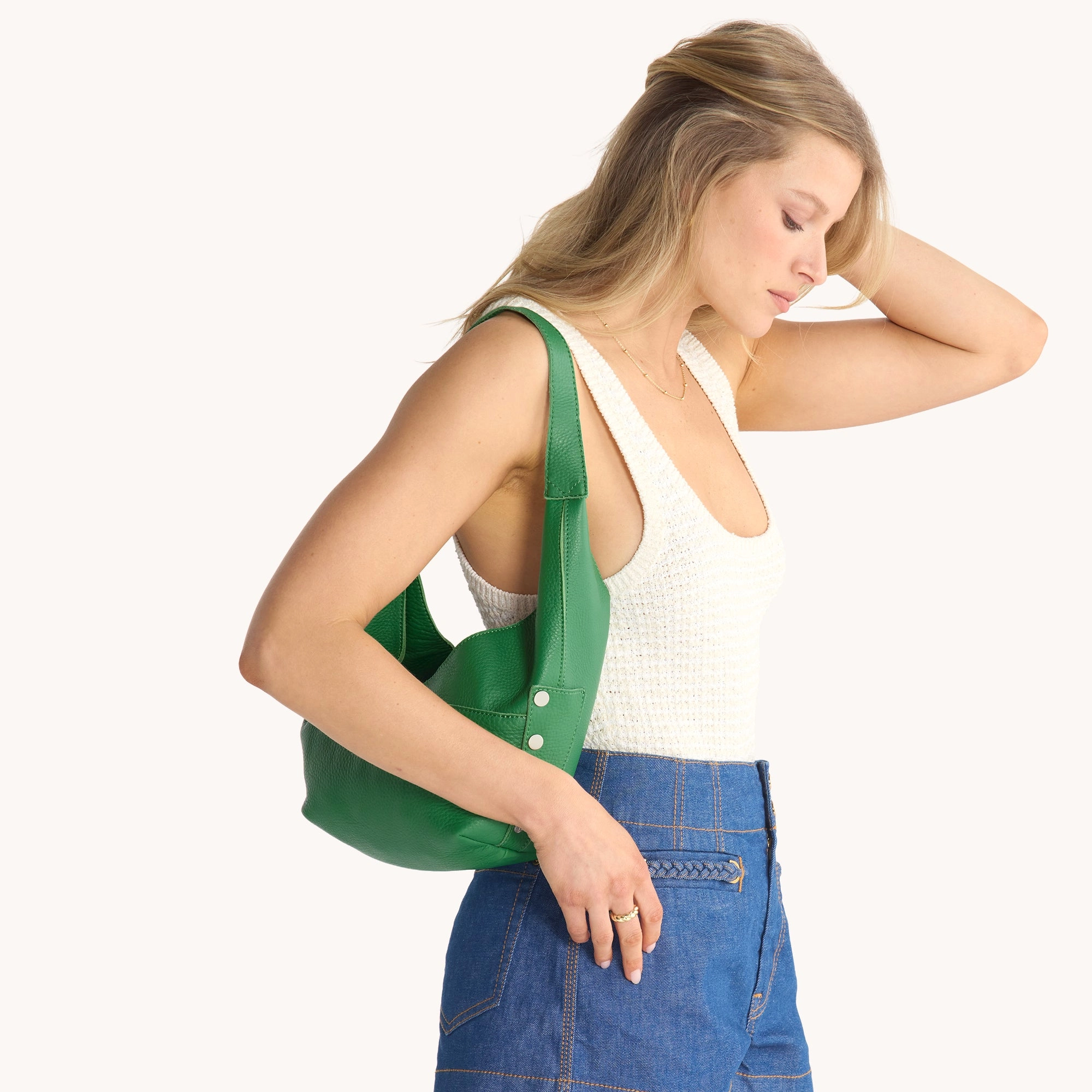 Tom Zip | Lime Zest/Brushed Silver | Med