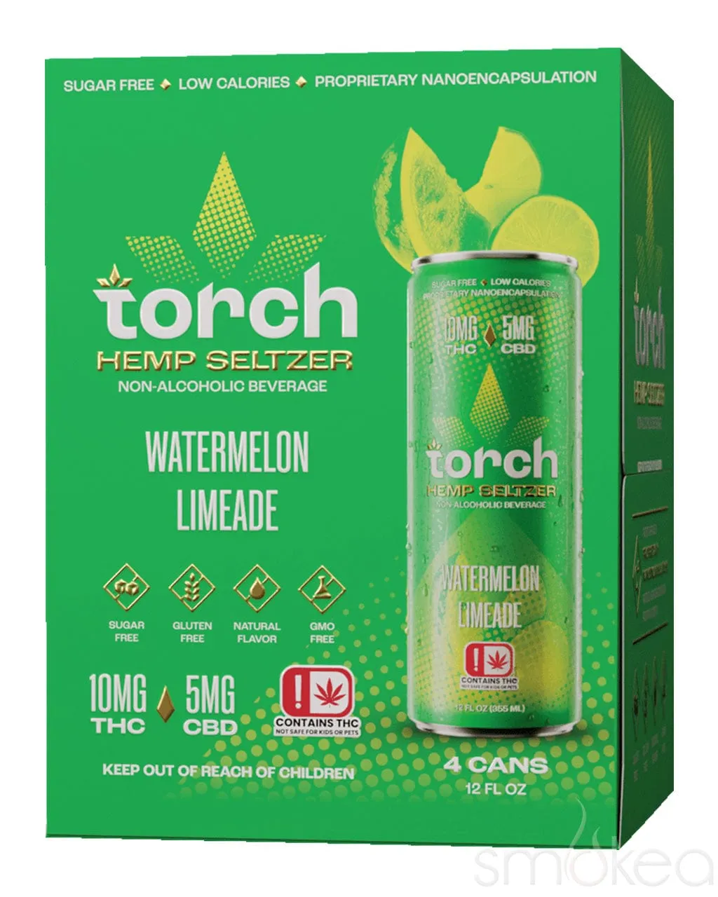 Torch THC Seltzer - Watermelon Limeade