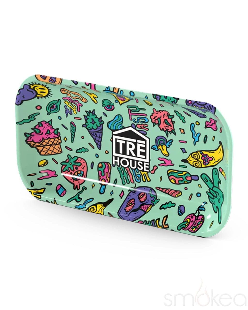 TRĒ House Large Metal Rolling Tray