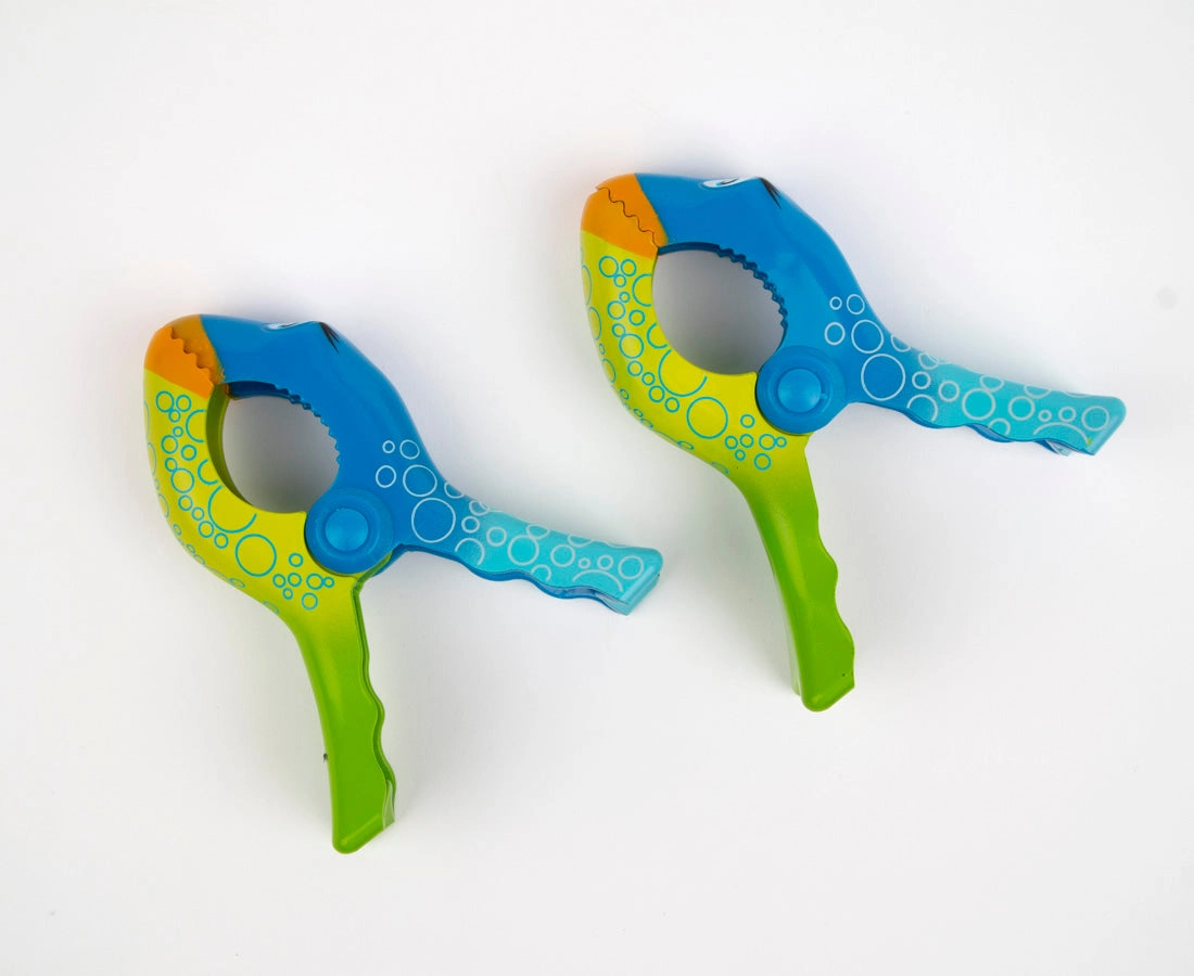 Tracker Beach Towel Clip Bubbles