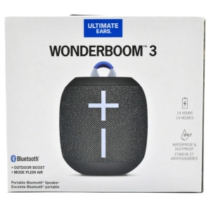 Ultimate Ears WONDERBOOM 3 Bluetooth Mini Speaker Performance Black | 984-001807