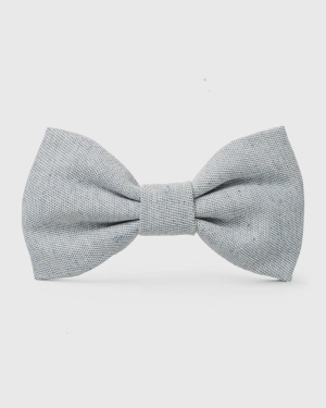 Upcycled Denim Dog Bow Tie