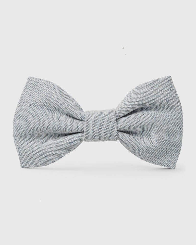 Upcycled Denim Dog Bow Tie