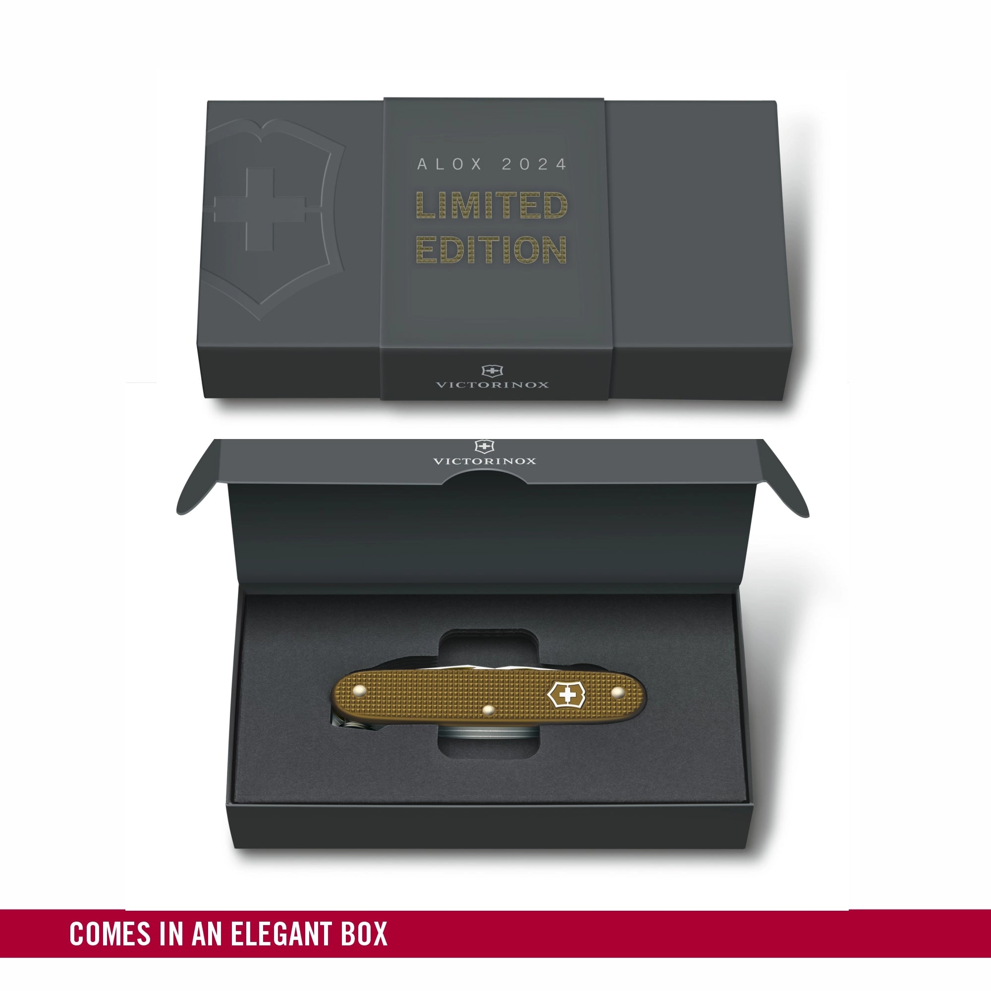  Victorinox Swiss Army Knife Pioneer X, 93 Mm, Alox Limited Edition 2024, Terra Brown