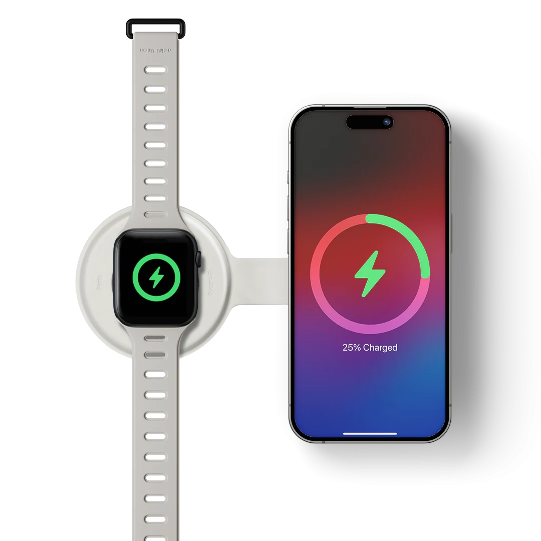 Voyage 2-in-1 Magnetic Wireless Charger