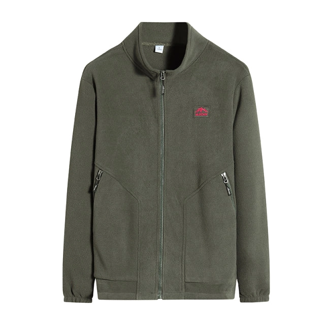 West Louis™ Autumn Stand Collar Windproof Fleece Jacket