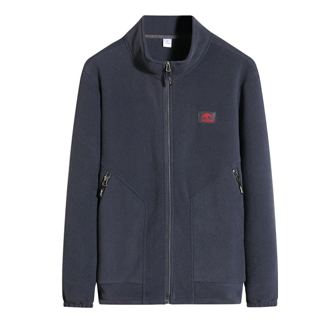 West Louis™ Autumn Stand Collar Windproof Fleece Jacket