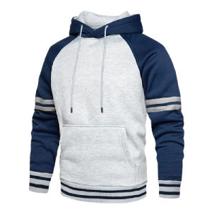West Louis™ Thick Pure Color Velvet Fabrics Hoodie