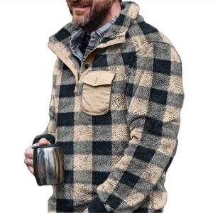 West Louis™ Winter Sherpa Fleece Teddy Sweater