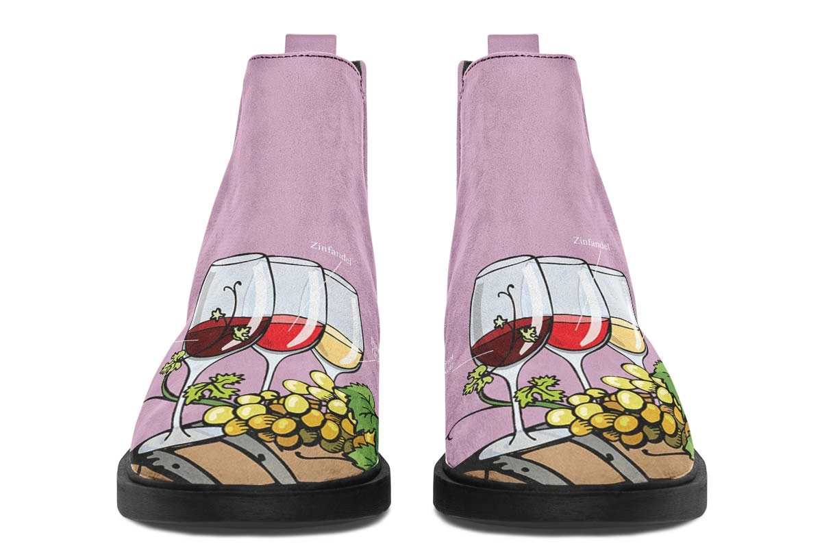 Wine Tasting Neat Vibe Boots