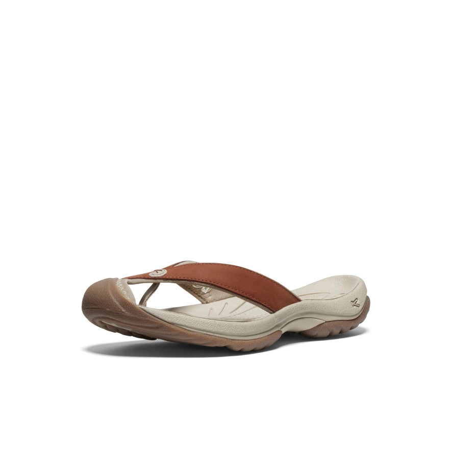 Women's Waimea Leather Flip-Flop  |  Sorrel Horse/Plaza Taupe