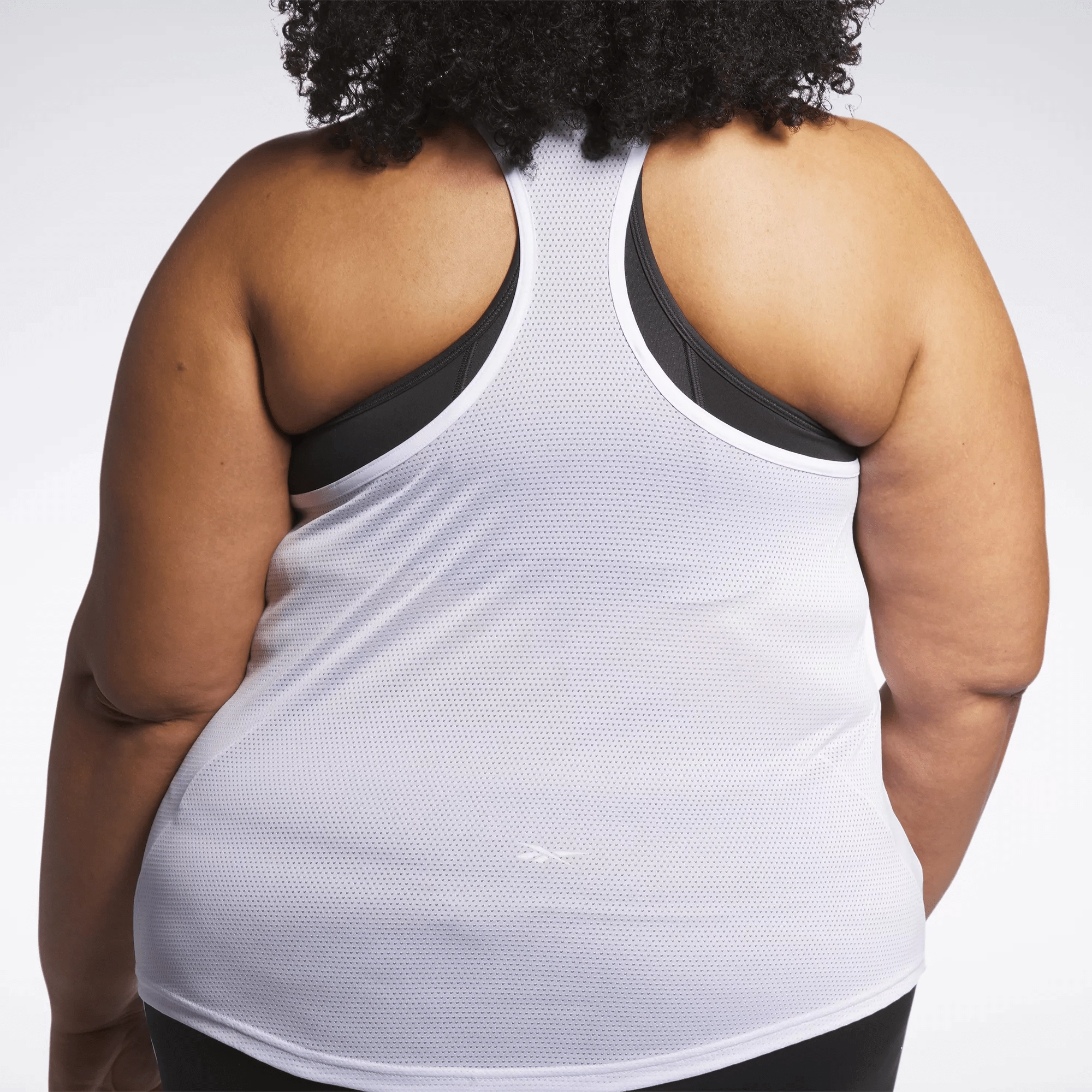 Women's Workout Ready Mesh Back Tank Top (Plus Size)